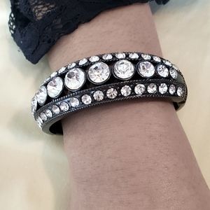 Rhinestone Cuff Bracelet